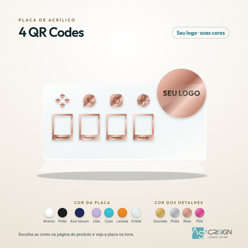 [PL4QRC] Placa 4 QR Code