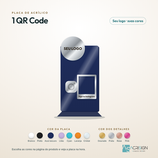 [PL1QRC] Placa 1 QR Code